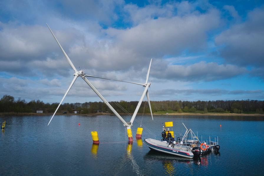 Une éolienne à deux têtes pour repousser les limites de l’éolien offshore