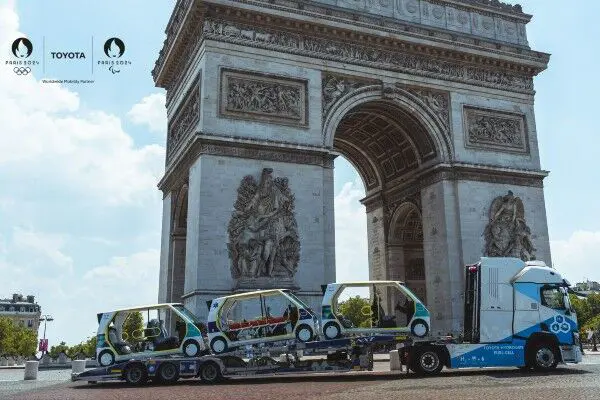 Jeux Olympiques de Paris 2024 : la mobilité propre au carré avec Toyota