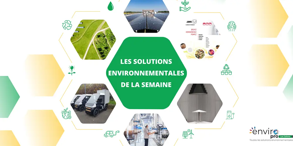 Les ENVIROsolutions du 26 novembre