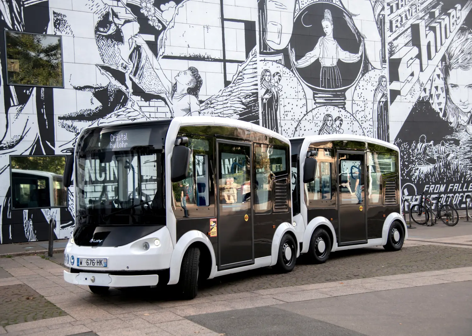 Cristal, la navette 100 % électrique de Lohr Industrie qui cartonne en Alsace