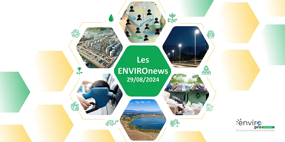 Les ENVIROnews du 30 aout 2024