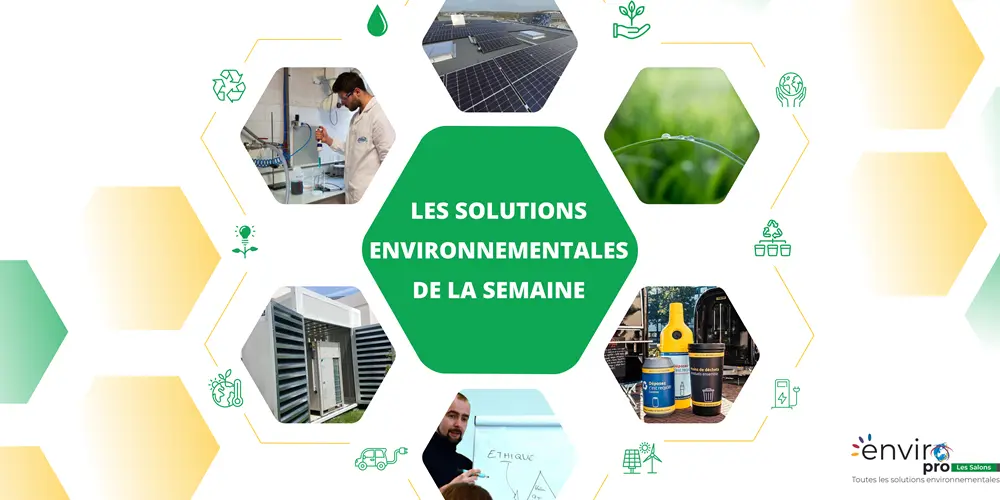 Les ENVIROsolutions du 3 septembre 