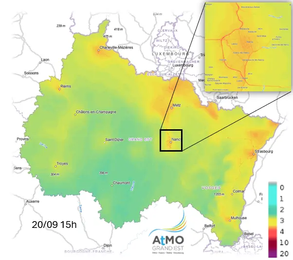 Optimisation de la modélisation réglementaire de la qualité de l’air, de l’utilisation des microcapteurs à l’intelligence artificielle