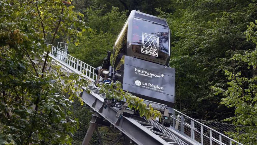 Saint-Gervais : la mobilité propre au sommet