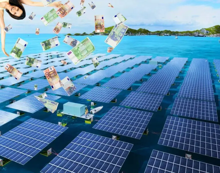 La future plus grande centrale solaire en mer de France reçoit une énorme subvention