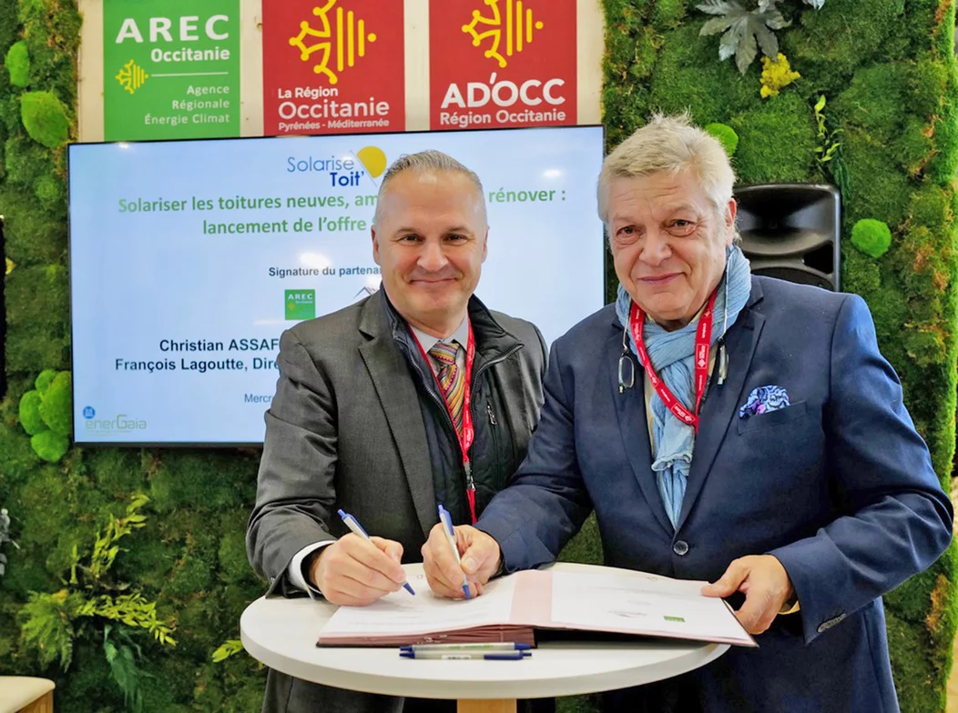 L’Arec Occitanie et l’entreprise gersoise AgriSolarPV signent un partenariat