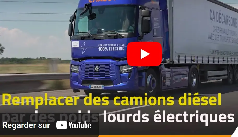 Renault Trucks se lance dans l'électrification de ses opérations logistiques