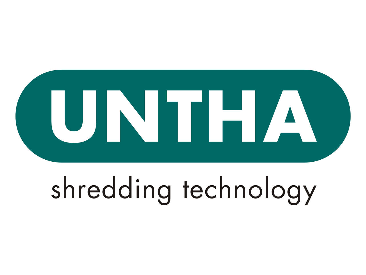 Logo : UNTHA shredding technology GmbH