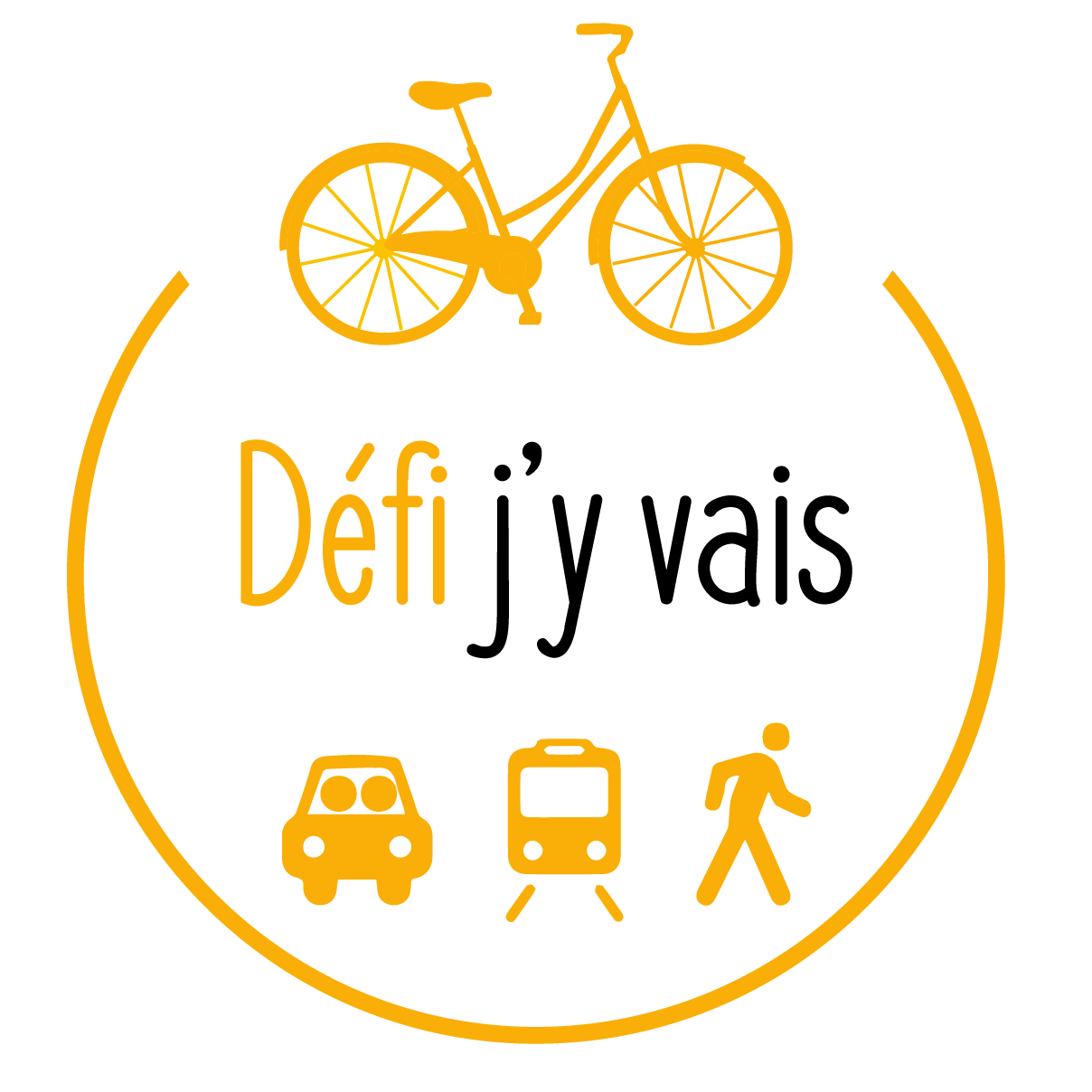 Logo : Défi « J’y vais ! »